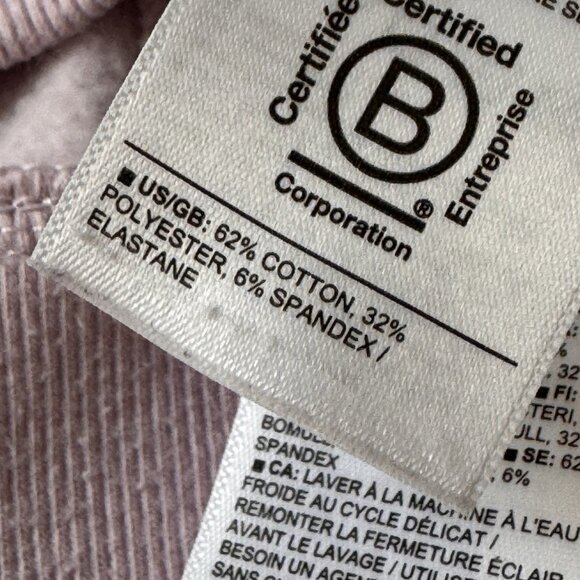 Athleta Girl X Simone Biles “Courage is Your Superpower” Pink Hoodie Size S / 7 - Picture 7 of 8